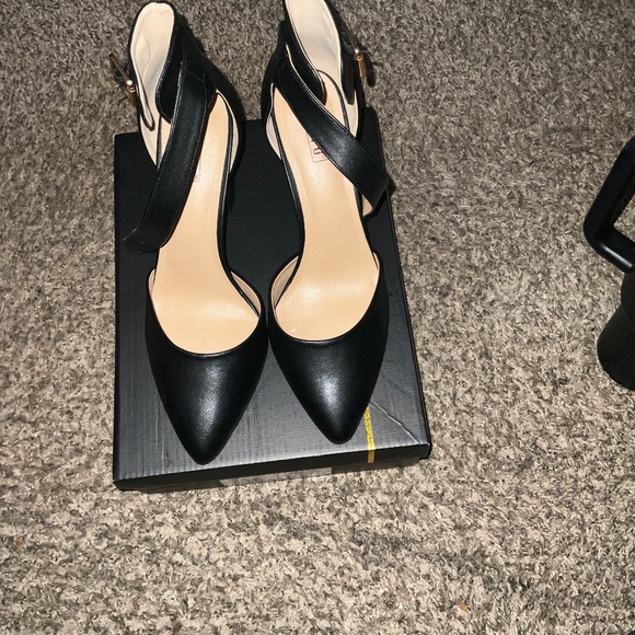 Shoes - Women’s 4in. High Block Heels w/ ankle strap